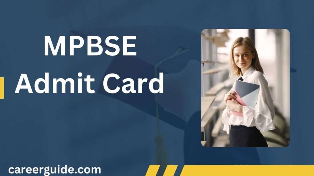 Mpbse Admit Card