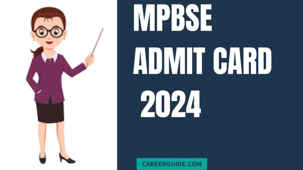 Mpbse Admit Card 2024