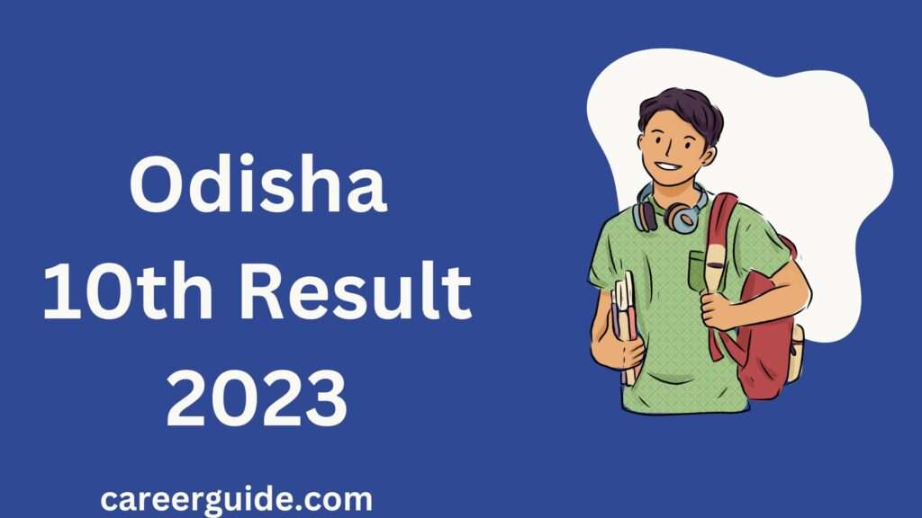 Odisha 10th Result 2023