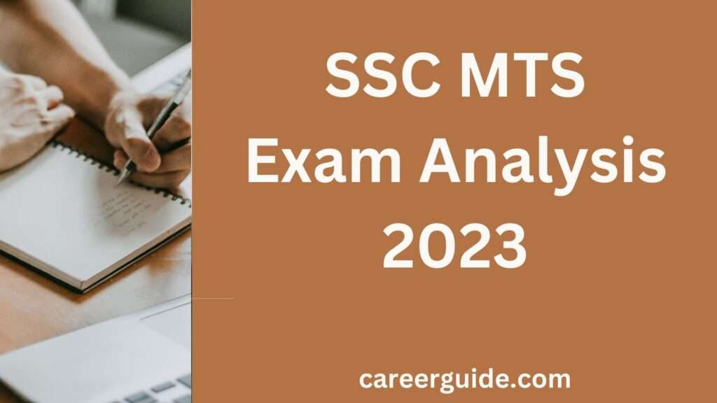 Ssc Mts Exam Analysis 2023