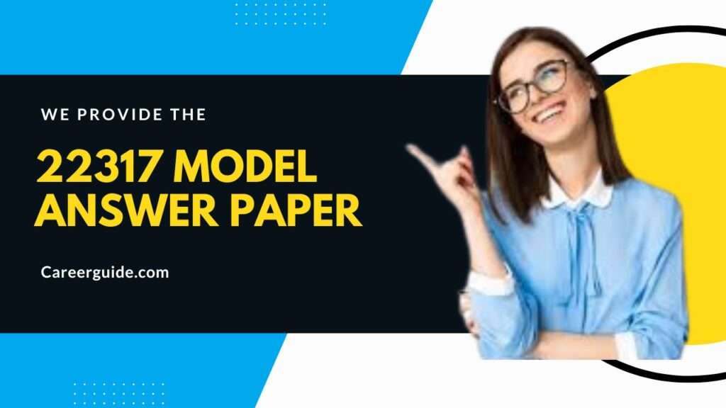 22317 Model Answer Paper