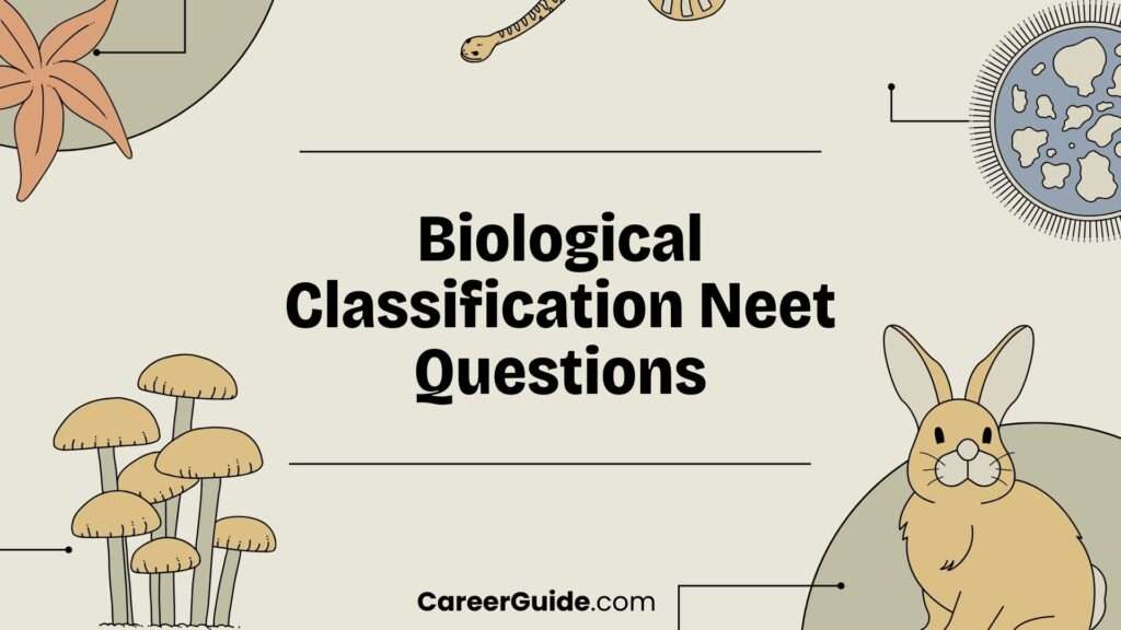 Biological Classification Neet Questions