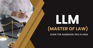 Llm (master Of Laws) Course