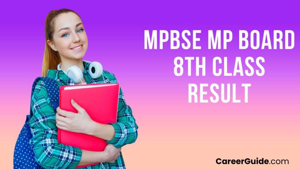 Mpbse Mp Board 8th Class Result