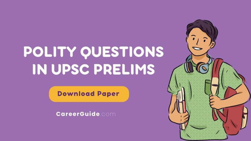 Polity Questions In Upsc Prelims