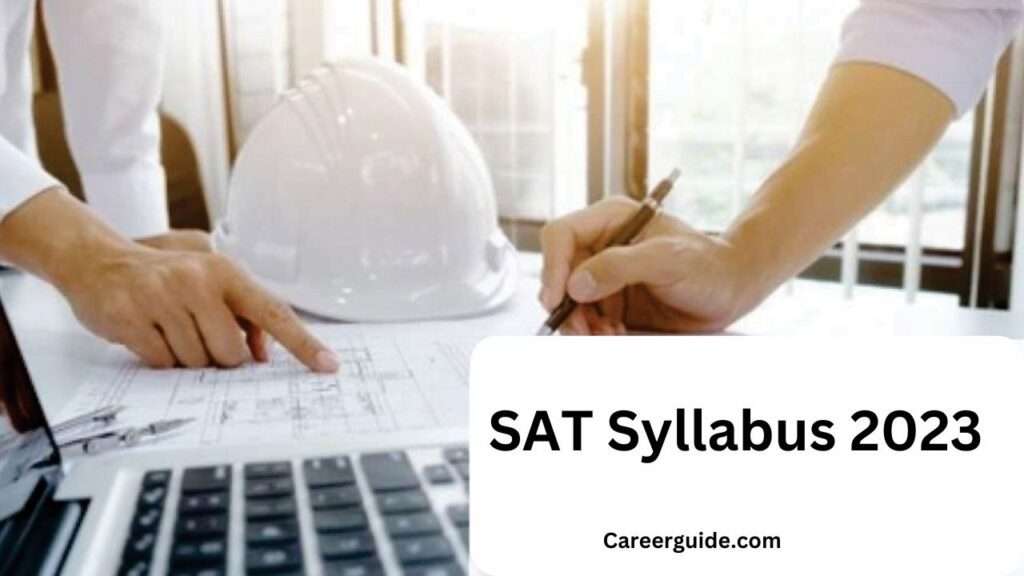 Sat Syllabus 2023