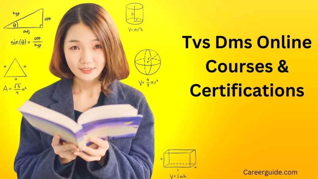 Tvs Dms Online Courses & Certifications