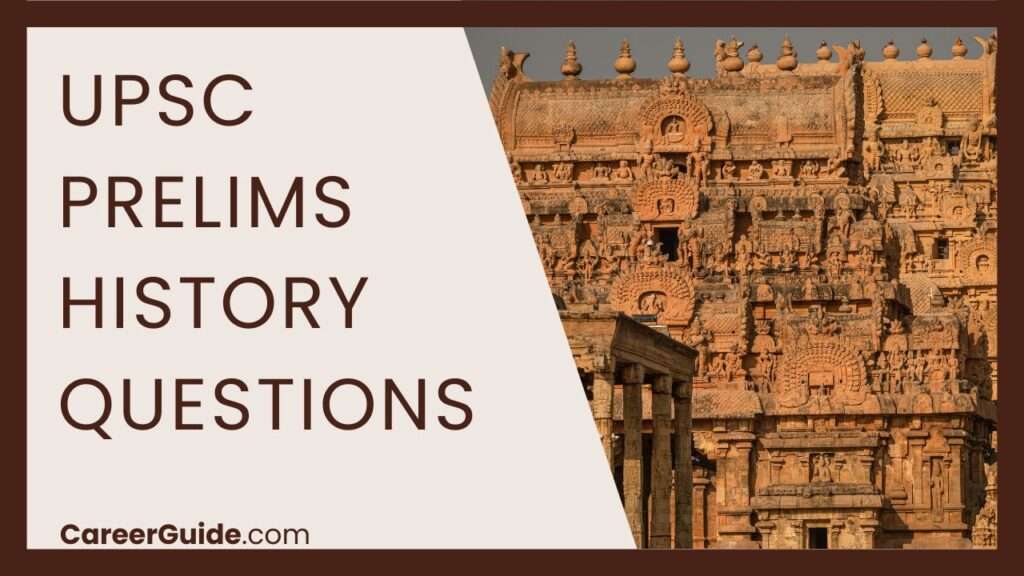 Upsc Prelims History Questions