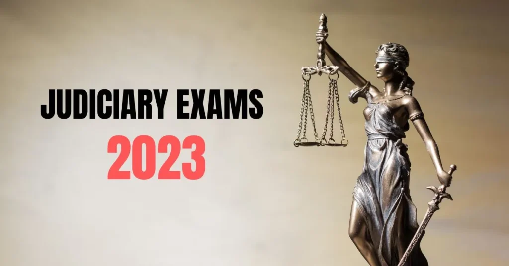 Upcoming Judiciary Exam