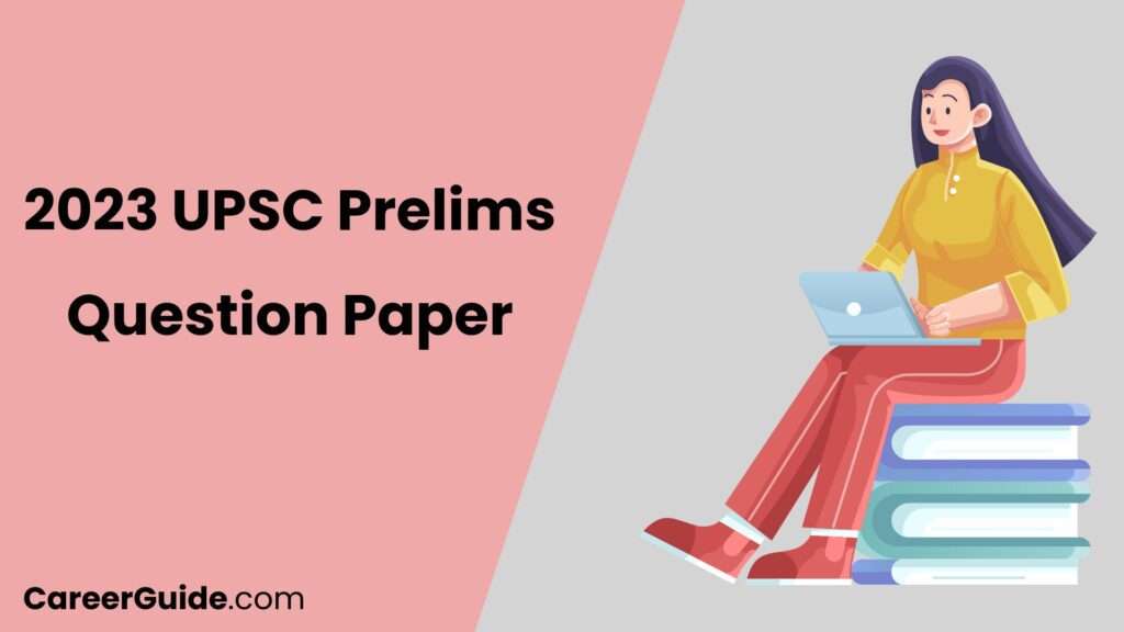 2023 Upsc Prelims Question Paper