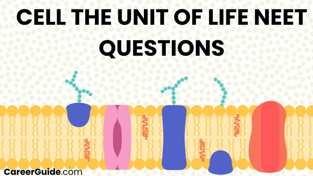 Cell The Unit Of Life Neet Questions