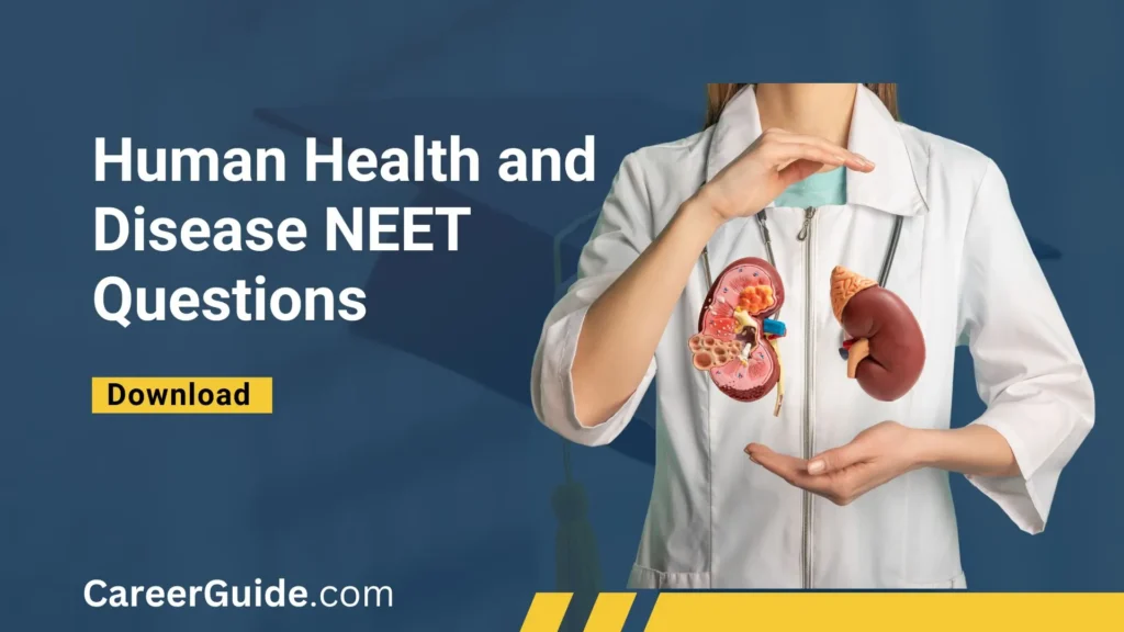 Human Health And Disease Neet Questions