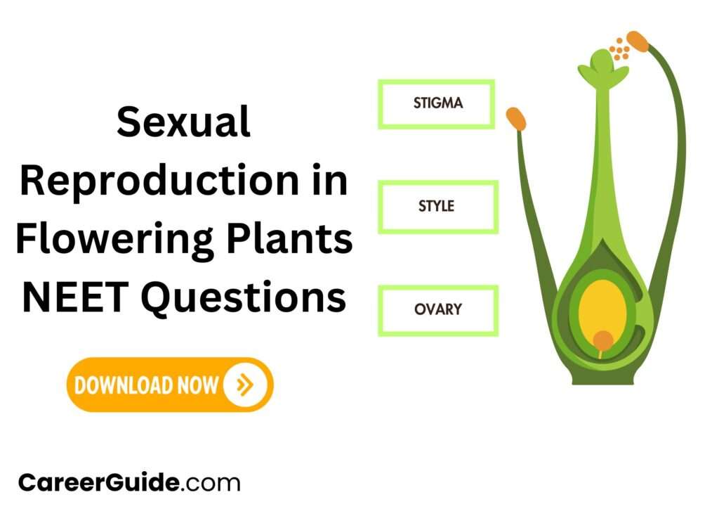 Sexual Reproduction In Flowering Plants Neet Questions