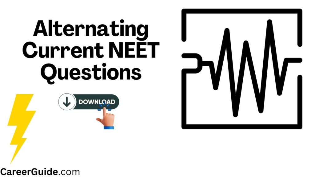 Alternating Current Neet Questions