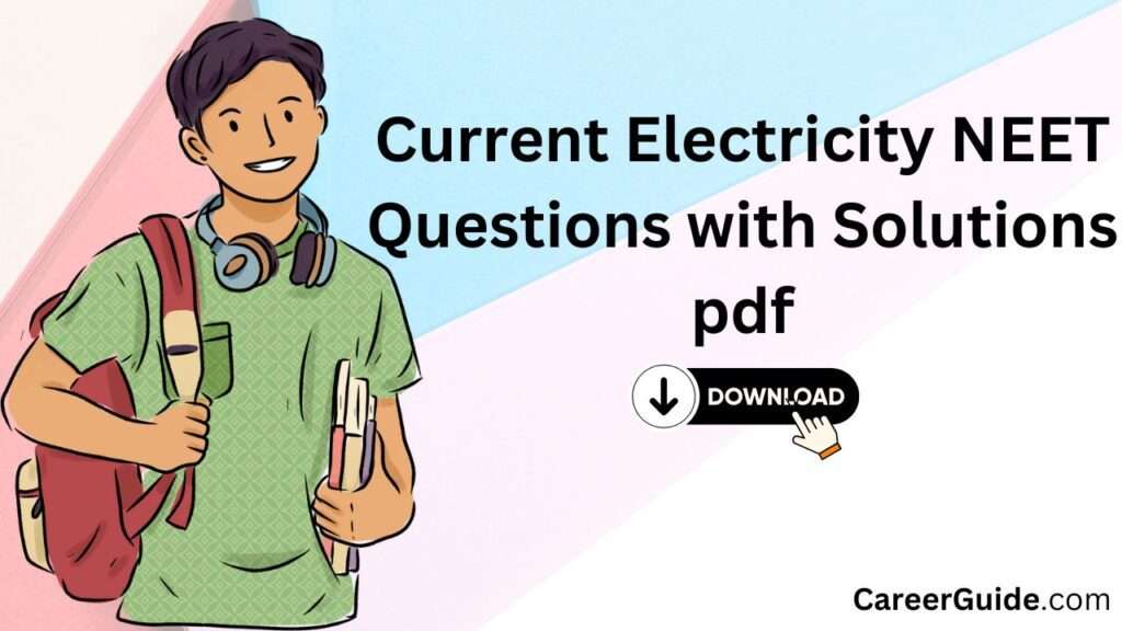 Current Electricity Neet Questions With Solutions Pdf