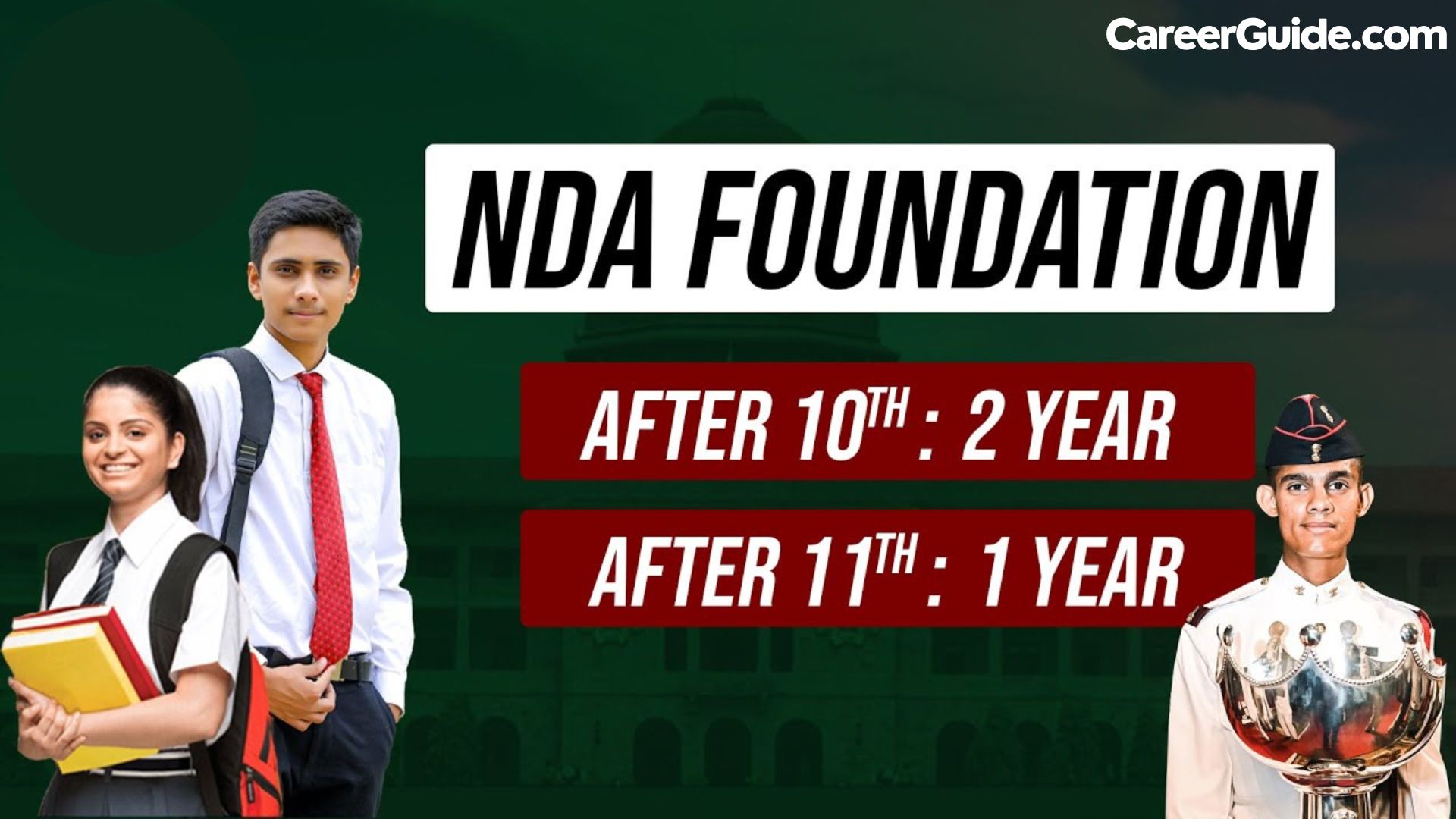 Procedure to join NDA after completion of 10th Class?